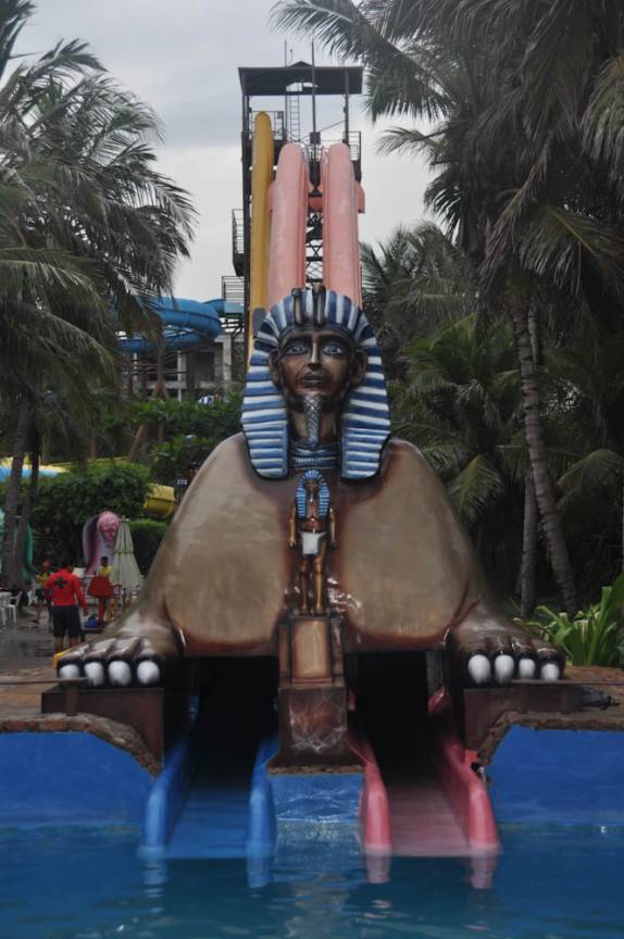 A boca da Esfinge, no Beach Park, em Fortaleza - CE